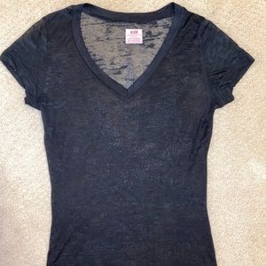 E.vil shirt with crystal embroidery detail